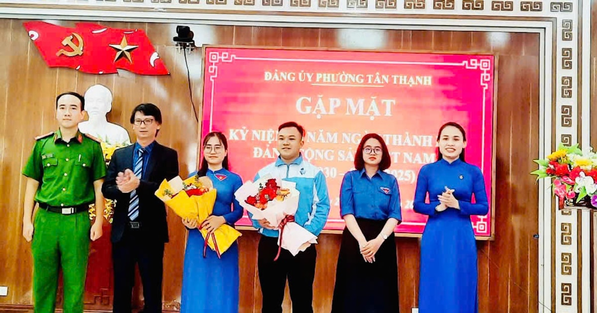 Đoàn phường Tân Thạnh (Tam Kỳ) ra mắt Câu lạc bộ đảng viên trẻ