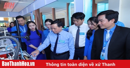 Trưng bày những sản phẩm khởi nghiệp của thanh niên xứ Thanh