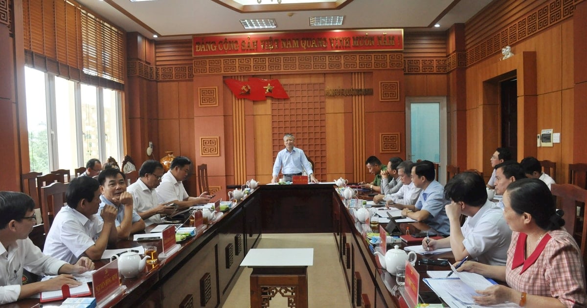 El Subcomité Organizador del 23º Congreso del Comité Provincial del Partido de Quang Nam celebró su primera sesión.