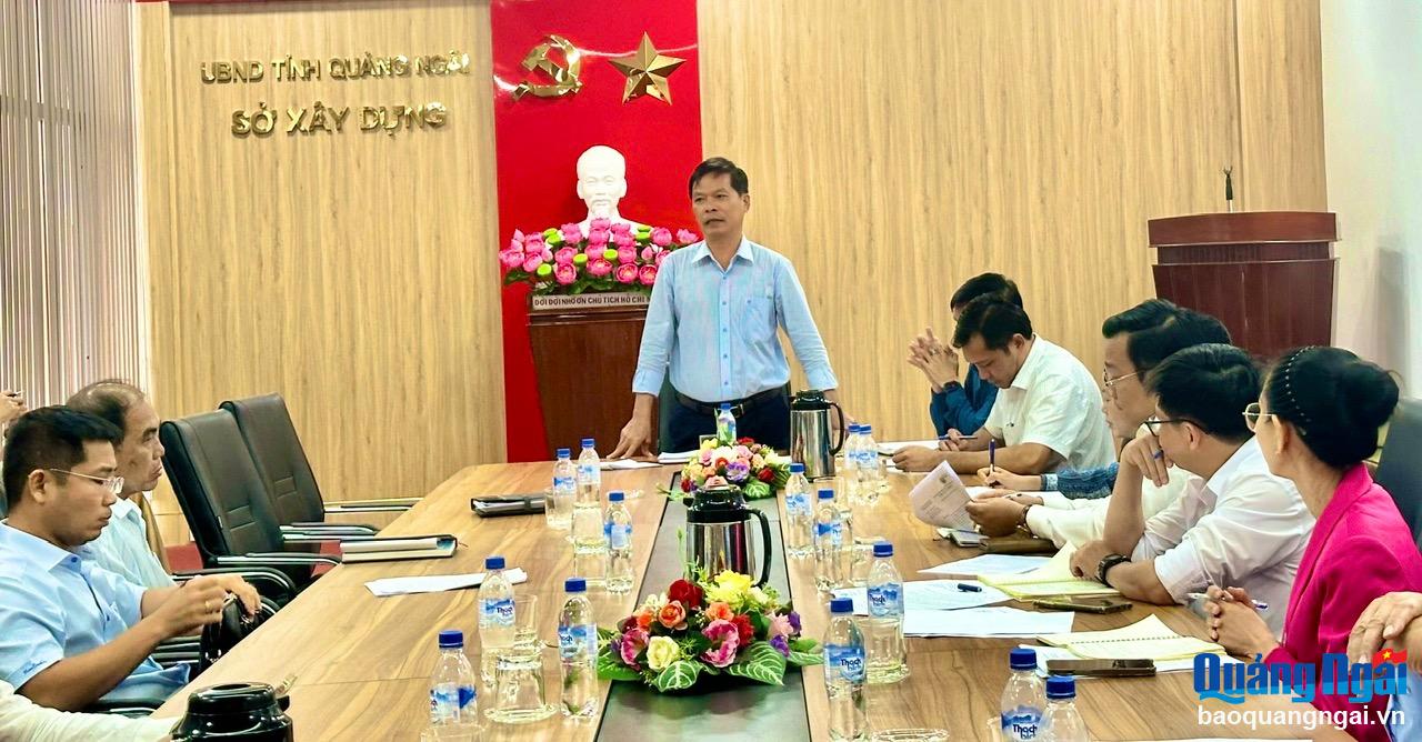 ผู้อำนวยการฝ่ายก่อสร้าง นาย Tran Van Man กล่าวสุนทรพจน์สรุปในงานประชุม