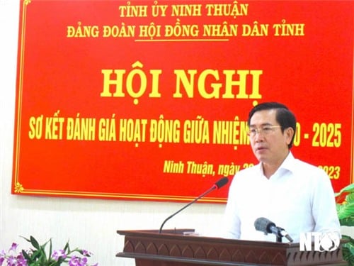 Đảng đoàn HĐND tỉnh sơ kết giữa nhiệm kỳ 2020-2025