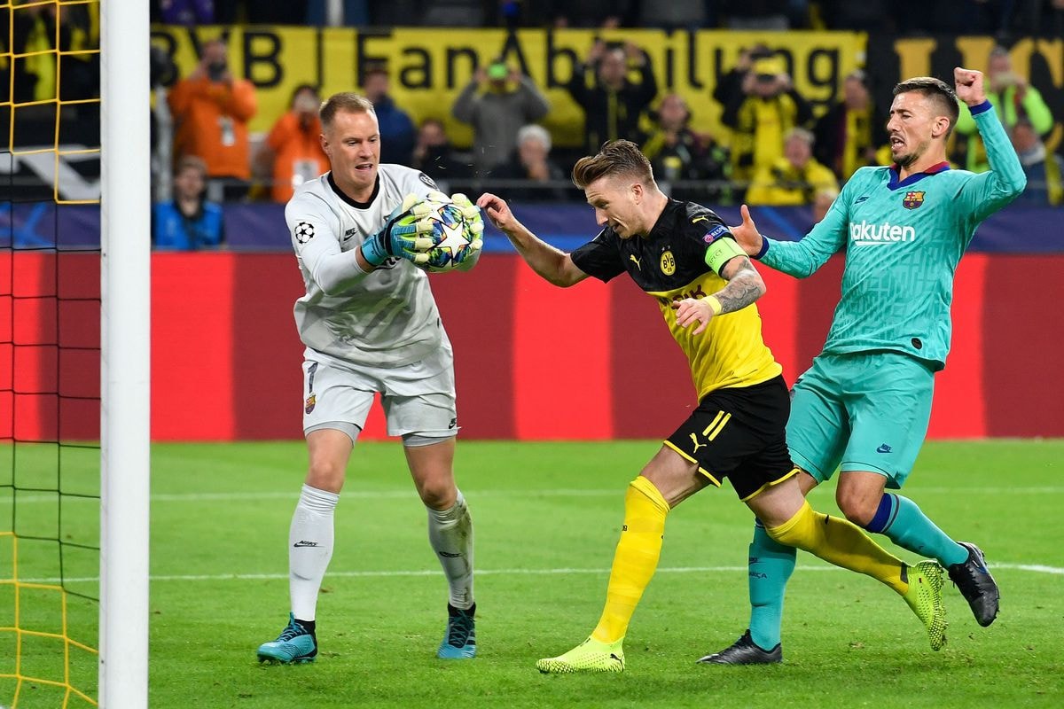 Borussia Dortmund vs Barcelona, Champions League: Final Score 0-0, Marc-André ter Stegen rescues point for poor Barça - Barca Blaugranes