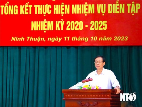 Ban Chỉ đạo diễn tập tỉnh: Tổng kết nhiệm vụ diễn tập khu vực phòng thủ nhiệm kỳ 2020-2025