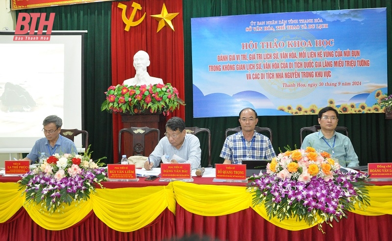 Assessment of the location, value and regional connection of Dun Mountain in the historical and cultural space of the national relic of Trieu Tuong Temple and Nguyen Dynasty relics