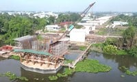 Imagen del paso elevado del río Saigón en la carretera de circunvalación 3 que conecta la ciudad de Ho Chi Minh y Binh Duong