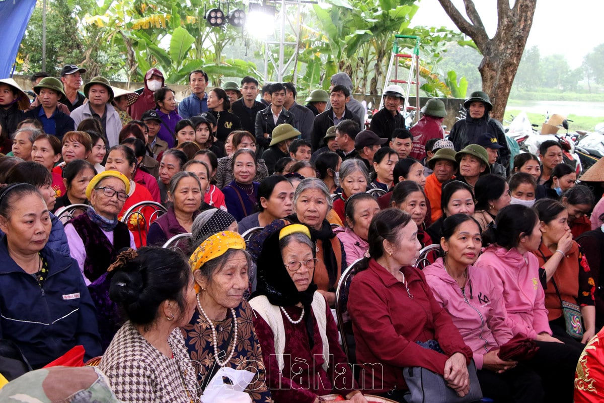 Khai hội đình Hương Cát – phường Duy Hải thị xã Duy Tiên