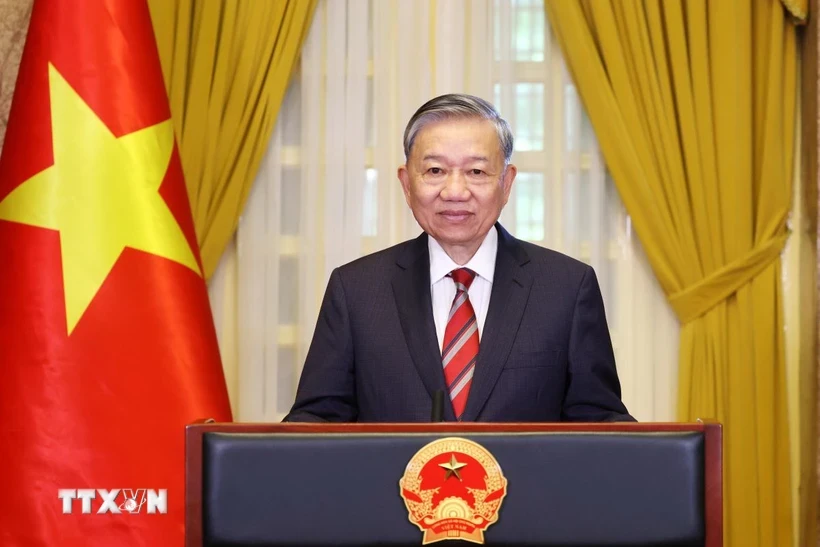 Generalsekretär, Präsident To Lam. (Foto: Lam Khanh/VNA)