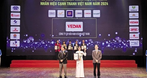 Vedan Vietnam은 2024년 "베트남 유명 브랜드 10위"로 선정되었습니다.