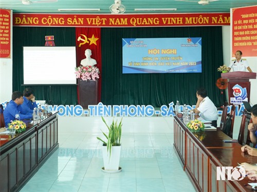 Tỉnh đoàn: Hội nghị thông tin, tuyên truyền về tình hình biển, đảo Việt Nam năm 2023