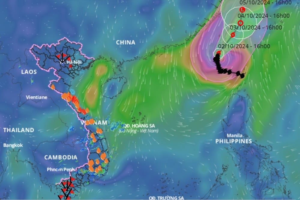 Une dépression apparaît dans la mer de l'Est en connexion avec la tempête Krathon, de fortes pluies dans la région centrale