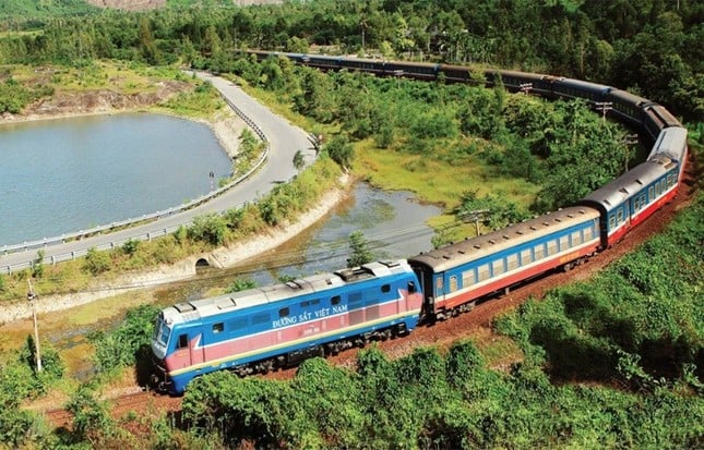 Vorschlag zur Genehmigung der Eisenbahnstrecke Lao Cai - Quang Ninh über 179.000 Milliarden Foto 1