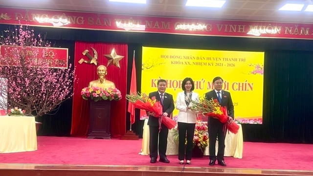 M. Nguyen Tien Cuong a été élu au poste de président du Conseil populaire du district de Thanh Tri.