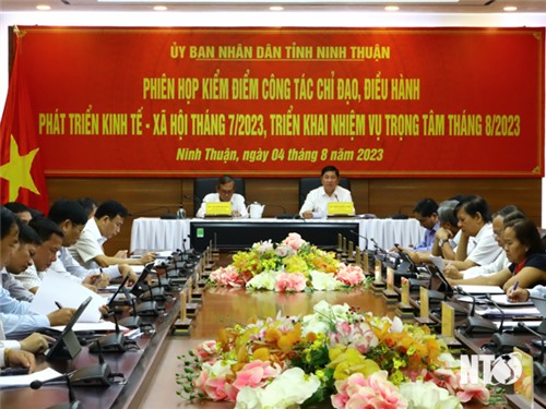 NTO - UBND tỉnh họp đánh giá tình hình kinh tế