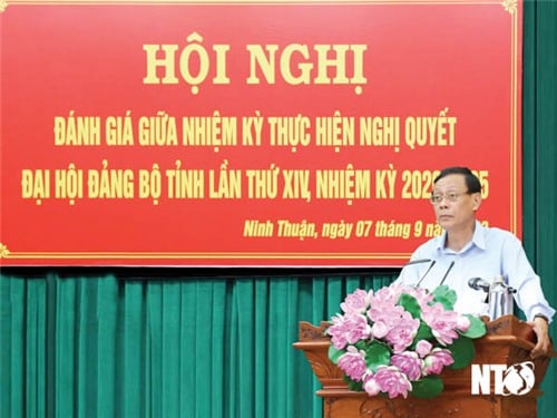 Hội nghị đánh giá giữa nhiệm kỳ thực hiện Nghị quyết Đại hội Đảng bộ tỉnh