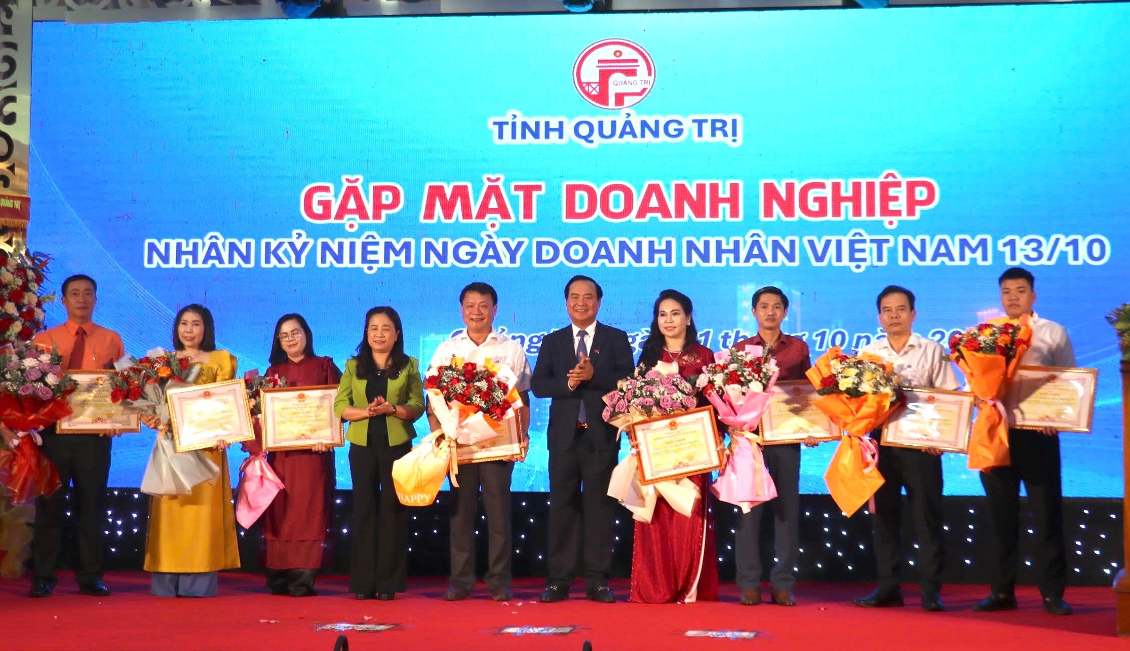 UBND tỉnh Quảng Trị gặp mặt doanh nghiệp nhân Ngày Doanh nhân Việt Nam 13/10