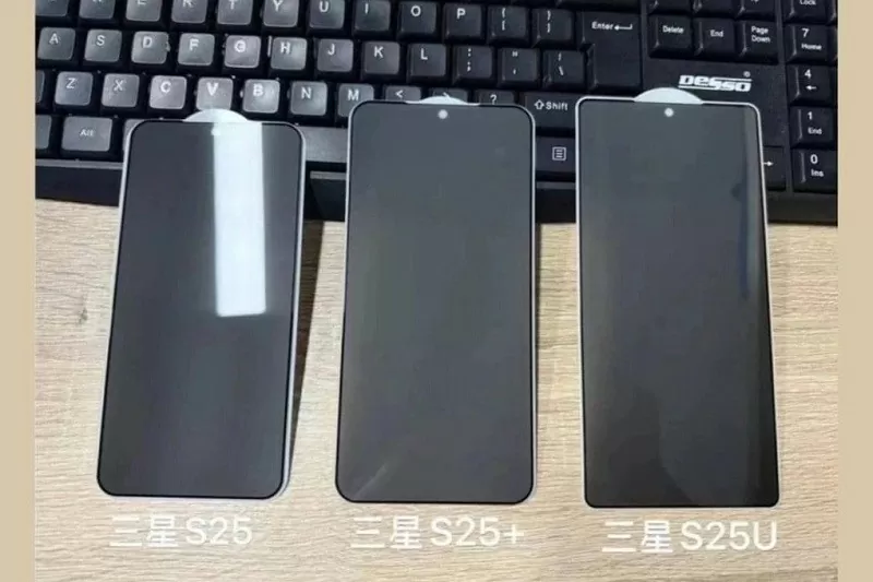 Hình ảnh rò rỉ về ba phiên bản Galaxy S25 