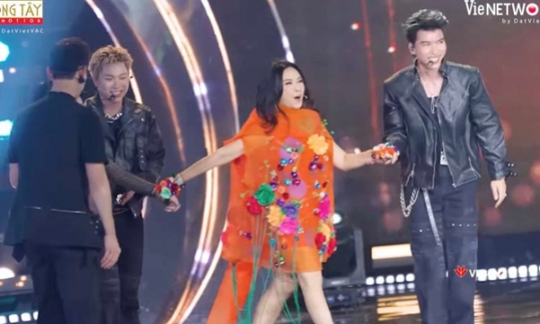 Thanh Lam dances with HIEUTHUHAI, wants to be the champion of "Our song"