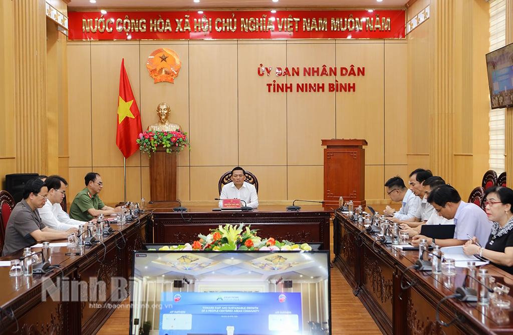 Hội nghị trực tuyến Diễn đàn Tương lai ASEAN năm 2024