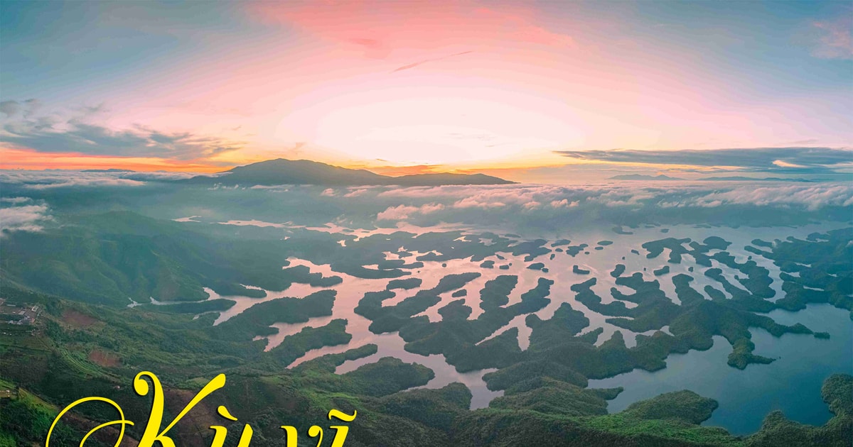 Le majestueux lac Ta Dung