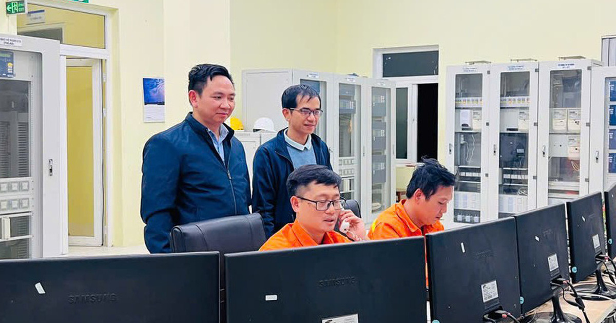 Energizing the 1,100 billion VND transmission project to import electricity from Laos