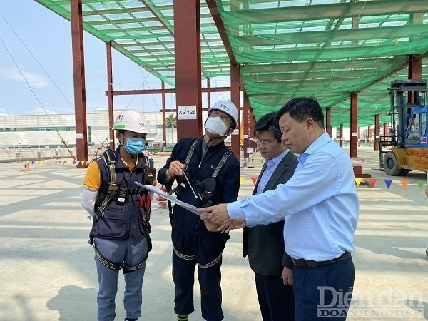 ទីក្រុង Hai Phong៖ ពន្លឿនវឌ្ឍនភាពនៃសួនឧស្សាហកម្ម Trang Due 3