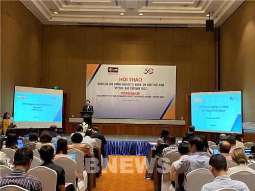 Announcement of the Report on the assessment of 500 largest private enterprises in Vietnam