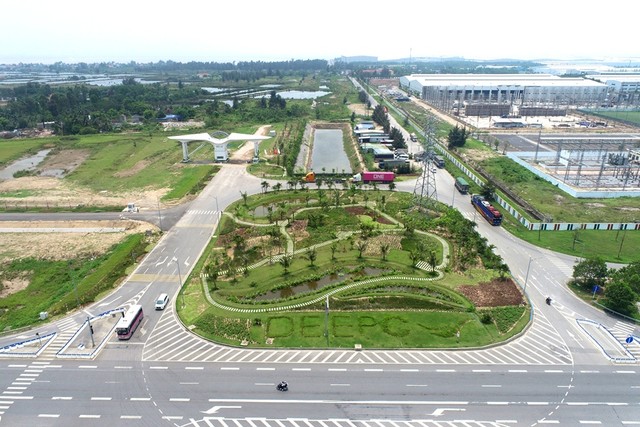 Green area at DEEP C Hai Phong III Industrial Park