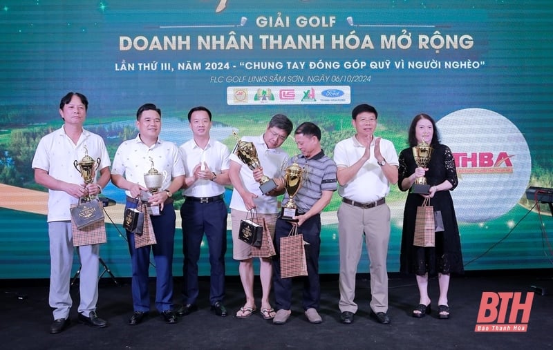 Gần 150 Golfer tham gia Giải Golf Doanh nhân Thanh Hóa mở rộng