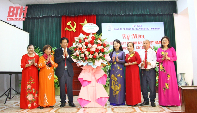 Thanh Hoa Power Construction Joint Stock Company feiert 20 Jahre vietnamesischen Unternehmertag (13. Oktober)