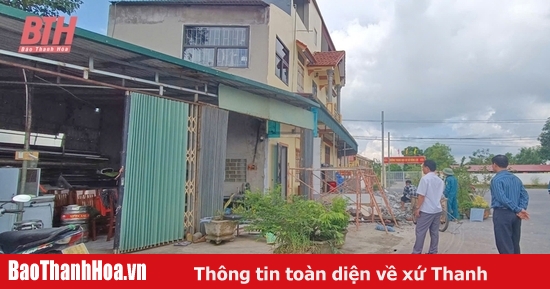 Xử lý nghiêm vi phạm, trả lại hành lang an toàn giao thông tại xã Đồng Lộc