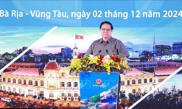 Thủ tướng: Đông Nam Bộ phấn đấu tăng trưởng 2 con số, cùng cả nước bước vào kỷ nguyên mới