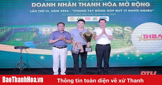 Gần 150 Golfer tham gia Giải Golf Doanh nhân Thanh Hóa mở rộng