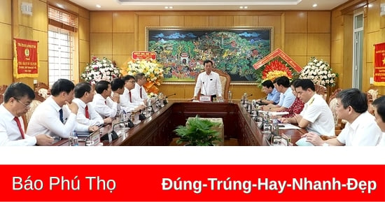 Chủ tịch UBND tỉnh Bùi Văn Quang thăm, chúc mừng Ngày Doanh nhân Việt Nam