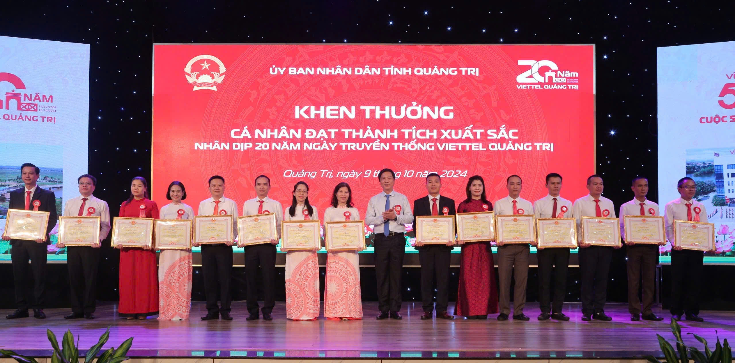 Viettel Quang Tri เฉลิมฉลองการก่อตั้งครบรอบ 20 ปี