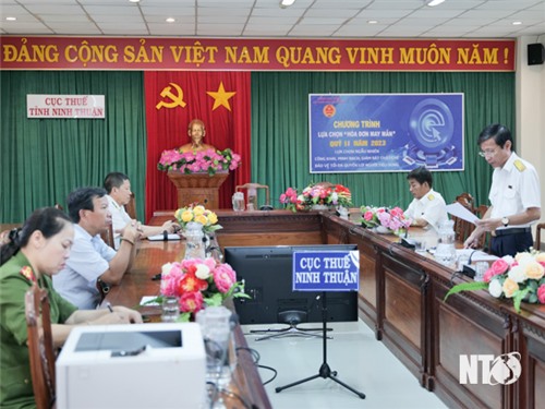 Cục Thuế tỉnh: Quay thưởng lựa chọn “Hóa đơn may mắn” quý II/2023