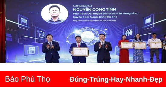 Phú Thọ có 2 điển hình tiên tiến được tôn vinh tại hội nghị toàn quốc về hoạt động thông tin cơ sở