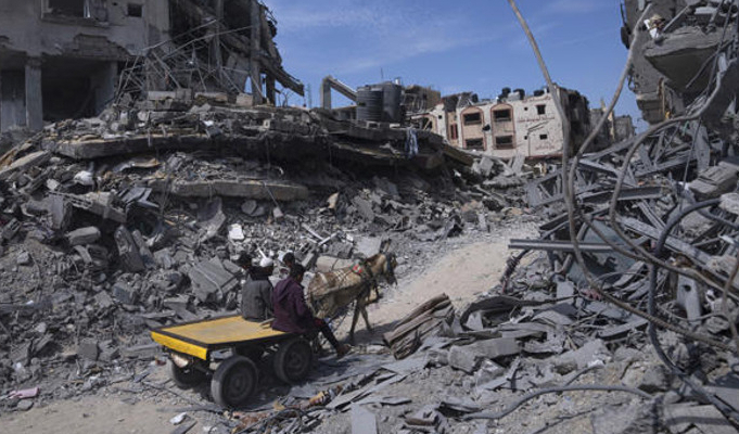 North Gaza បង្កើត​ជំរំ​បណ្ដោះ​អាសន្ន​សម្រាប់​អ្នក​ស្រុក​ដែល​ត្រឡប់​មក​វិញ​បន្ទាប់​ពី​បទ​ឈប់​បាញ់