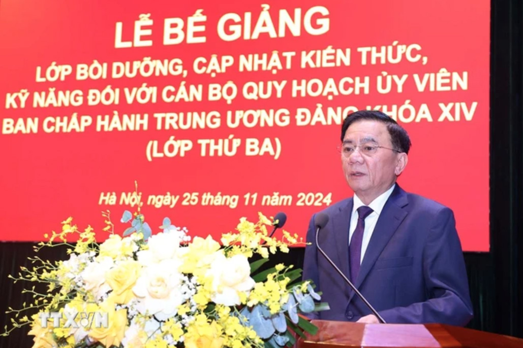 Mr. Tran Cam Tu, Politburo member, Standing member of the Secretariat, Chairman of the Central Inspection Commission delivered the closing speech.