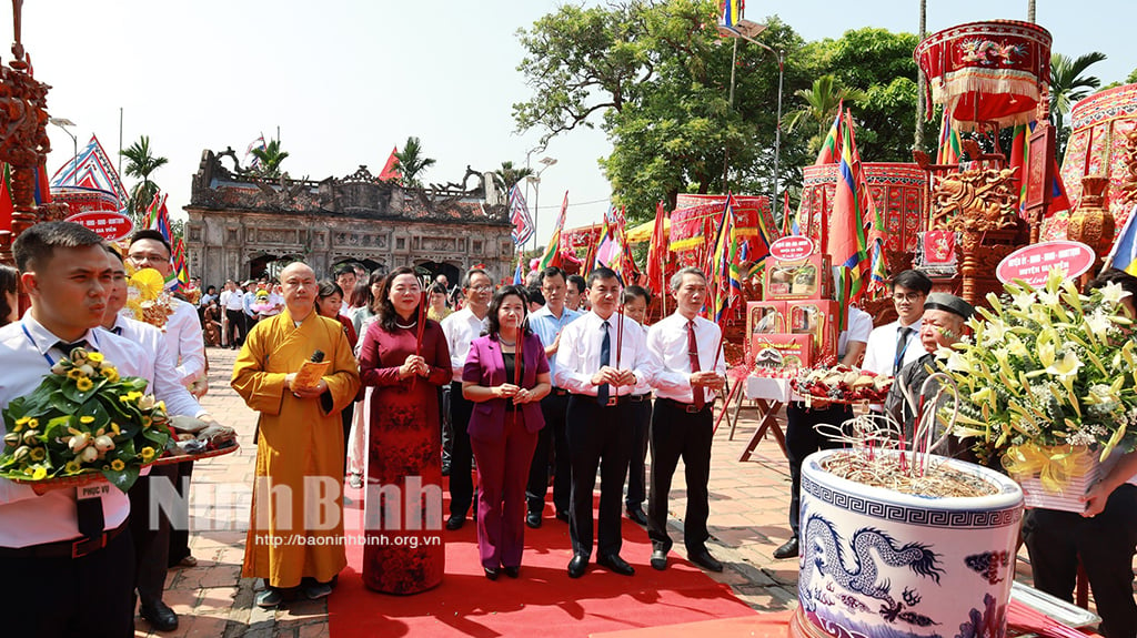 Eröffnung des traditionellen Festivals des Saint Nguyen Tempels im Jahr 2024