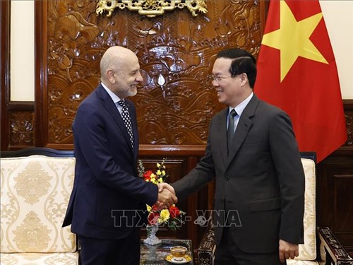 President Vo Van Thuong receives Italian Ambassador