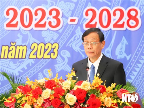 NTO - Đại hội Công đoàn tỉnh Ninh Thuận lần thứ XI, nhiệm kỳ 2023-2028: Đổi mới- Dân chủ- Đoàn kết