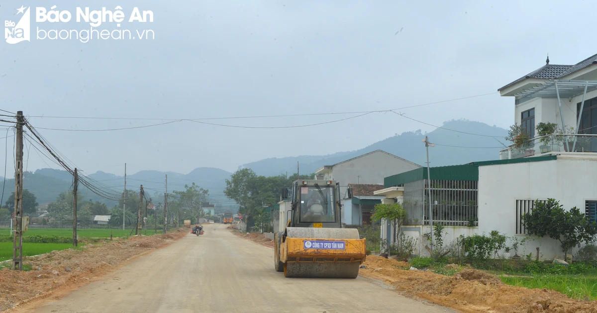 Đẩy nhanh tiến độ thi công các công trình, dự án trọng điểm ở huyện Yên Thành