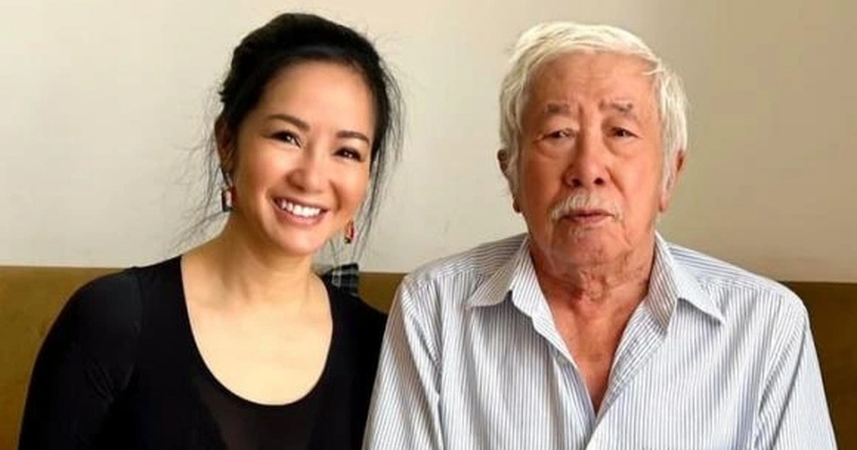 Diva Hong Nhung's biological father lives alone at the age of 85, has to hire a maid