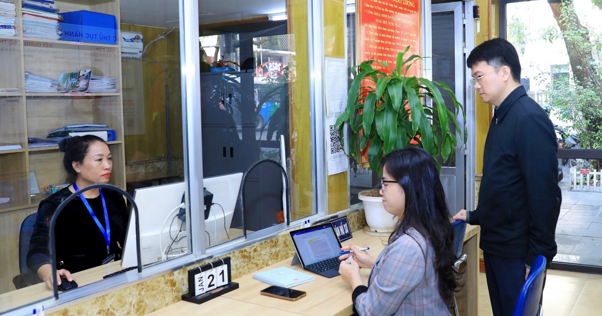 Hà Nội tổ chức hoạt động Chi nhánh Trung tâm Phục vụ hành chính công