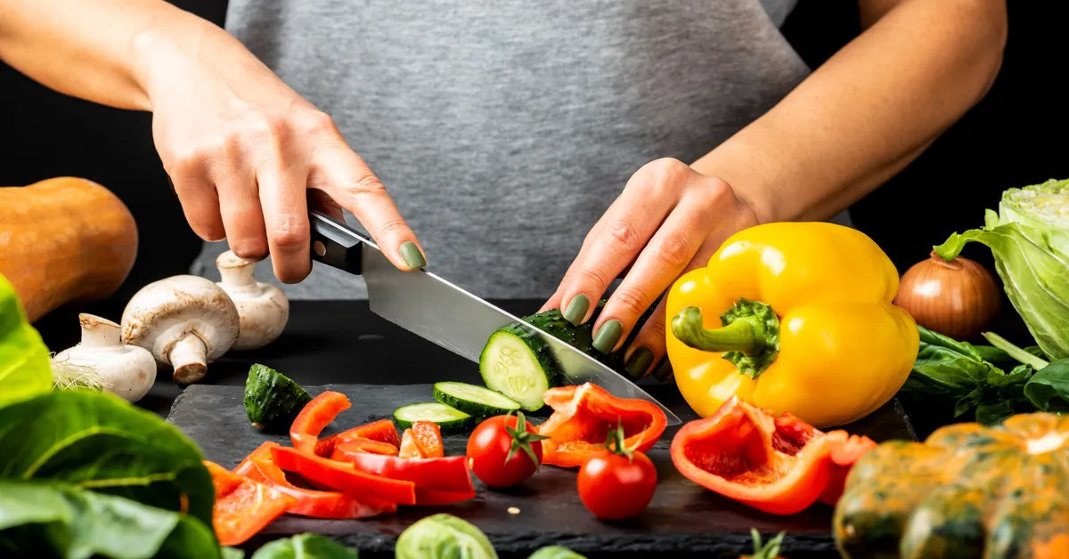 Tet meal: Colorful vegetables like rainbow are good for health