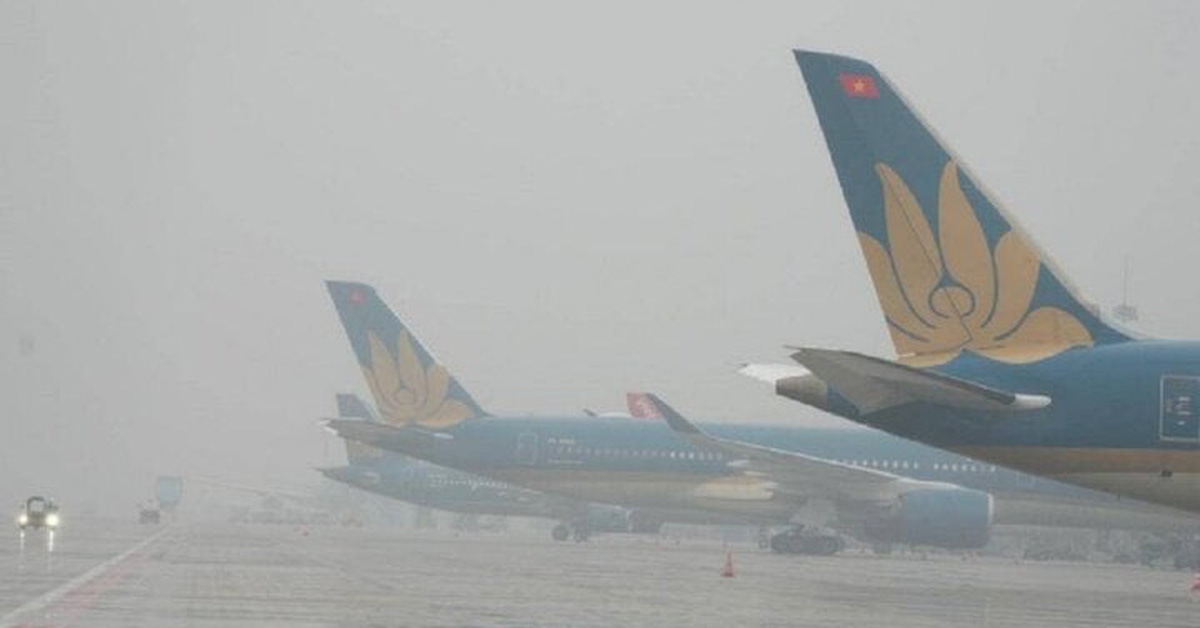 Many flights affected by fog in Nghe An, Thanh Hoa