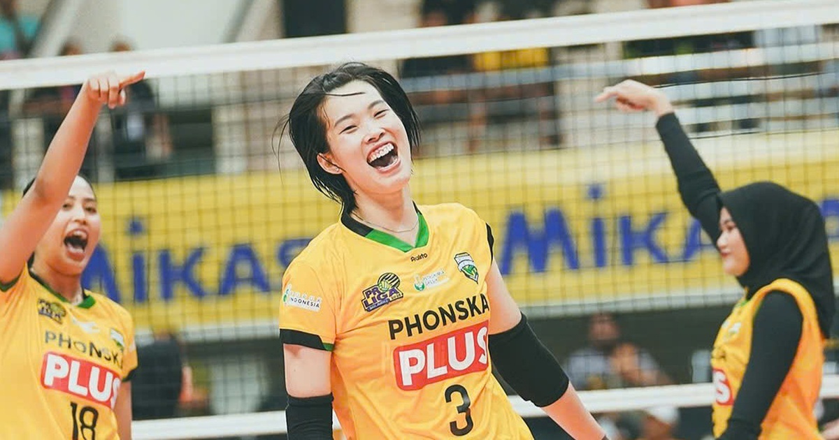 'Swallow' Thanh Thuy cannot make 'spring' for Indonesian volleyball club