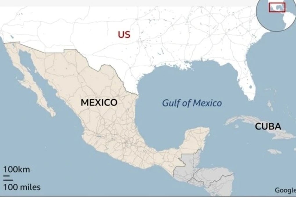 Mỹ chính thức đổi tên Vịnh Mexico - 1