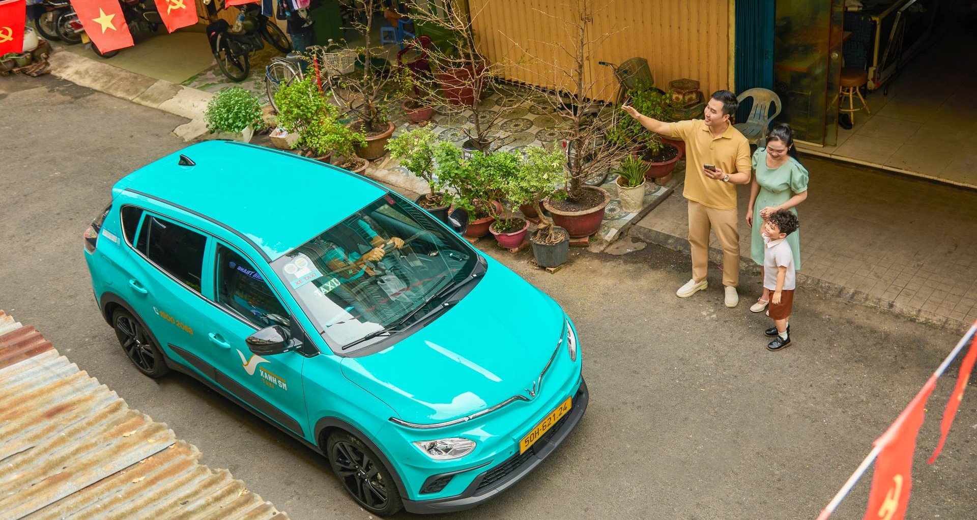 Xanh SM leads the market share of technology taxis in Vietnam in the fourth quarter of 2024