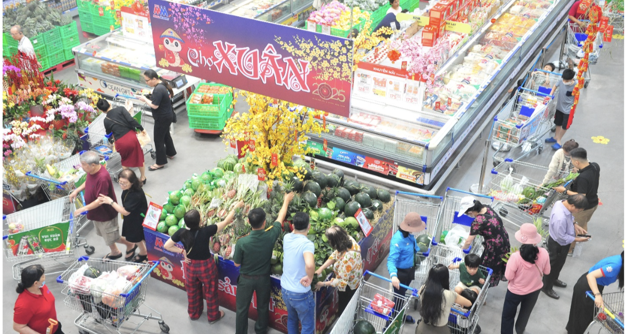 Mua sắm Tết tại MM Mega Market: Khuyến mãi lớn, giảm giá sâu